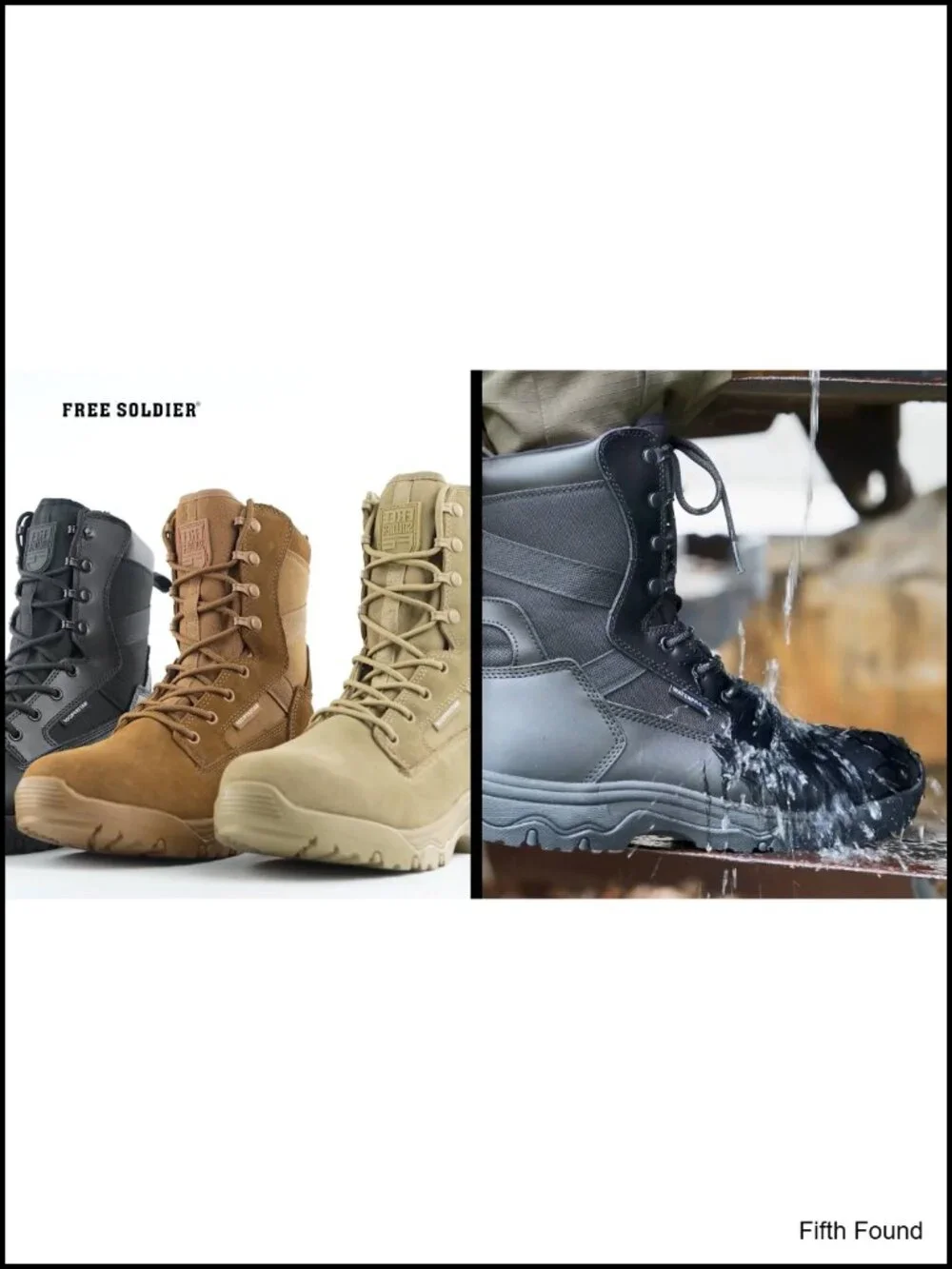 Men's Tactical Combat Boots 8